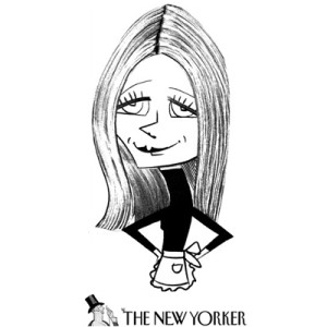 Tom Bachtell, the new yorker, new yorker, gwyneth paltrow, actress, illustration, commercial illustration, illustrator, commercial illustrator, hollywood, cinema, film, movies, directory of illustration