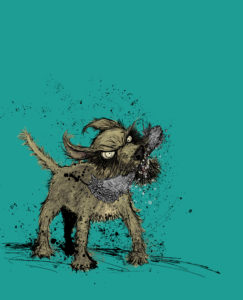 todd kale guard dog illustration