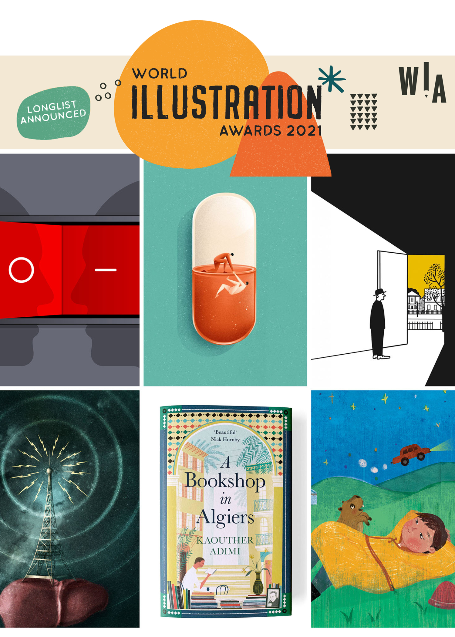 World Illustration Awards 2021 Longlist Announced Week 2 Featured Artists