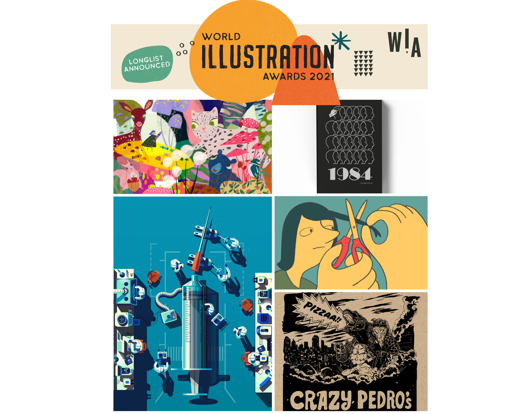World Illustration Awards 2021 Longlist Announced DOI Artists