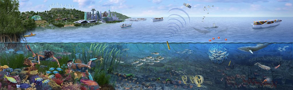 Healthy Ocean Ecology Future, Nicolle R. Fuller SayoStudio