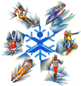 Boris Lyubner, skiing, illustration, illustrator, directory of illustration, winter, sports, sports illustration