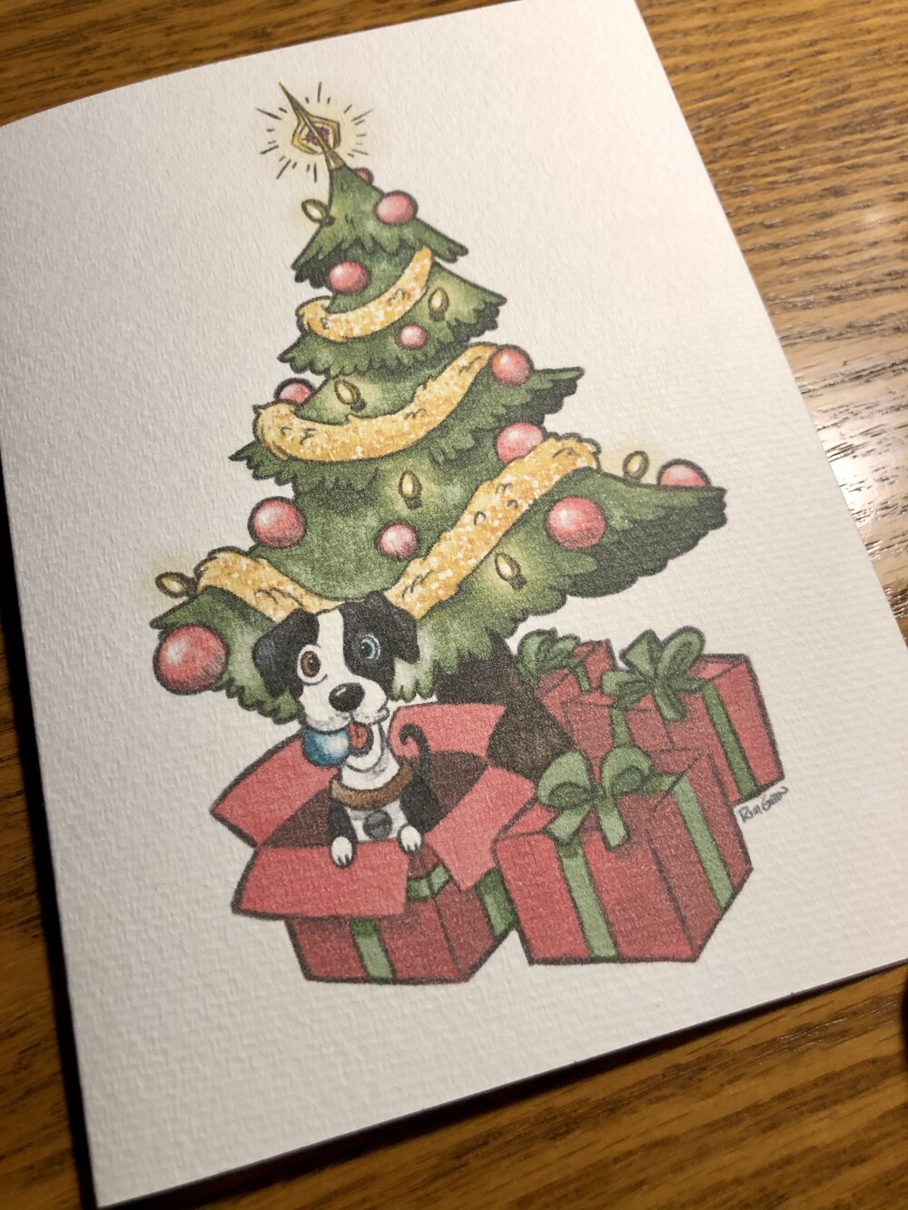 Front of Holiday Card