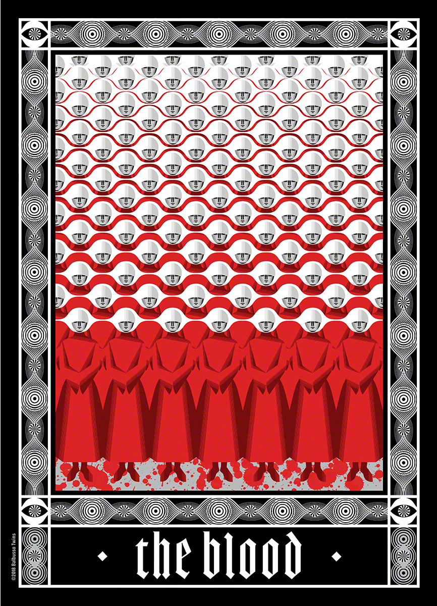 The Balbusso Twins, represented by Shannon Associates The Balbusso Twins, represented by Shannon Associates. The Handmaid's Tale folio society poster