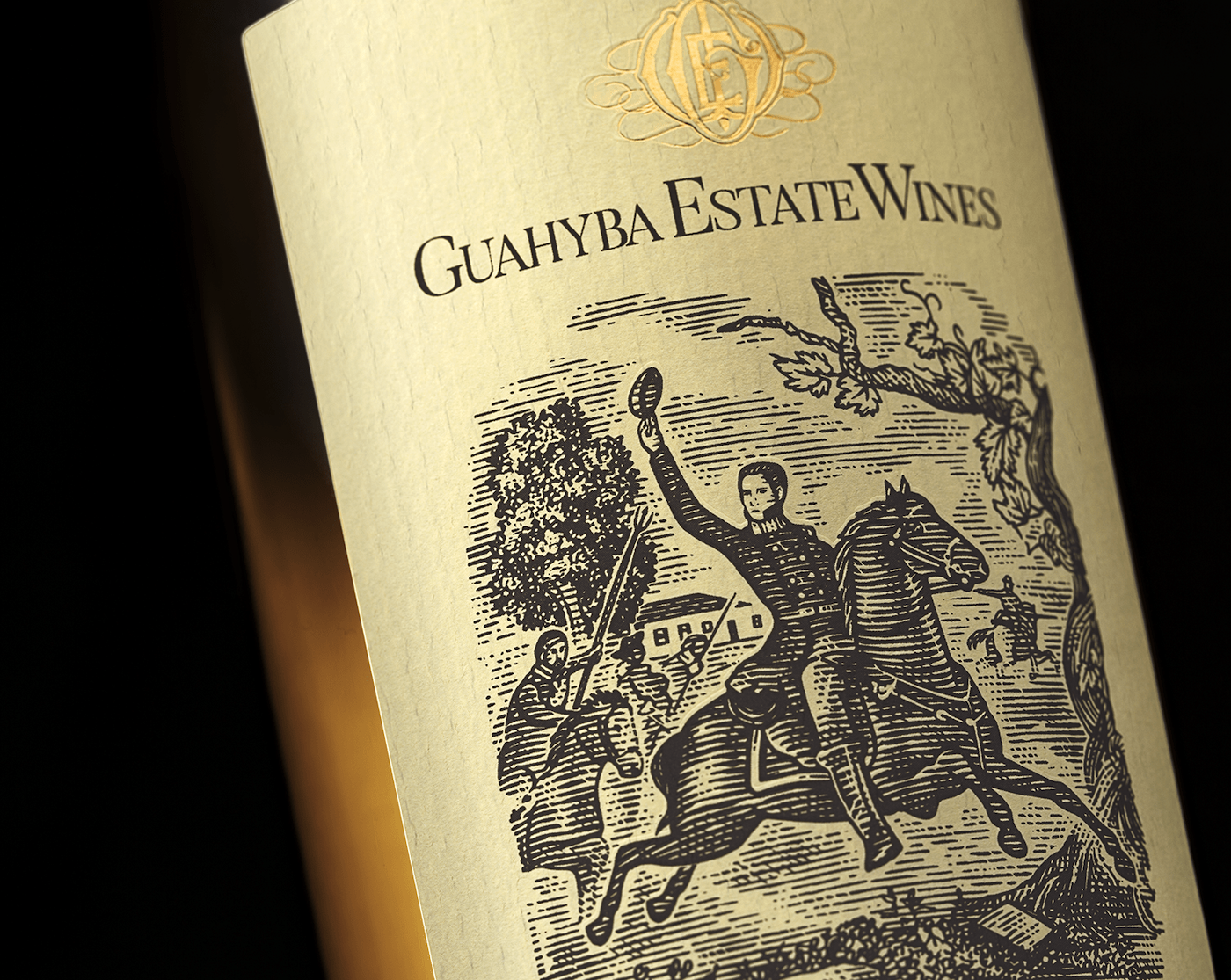 Guahyba Estates Wines Label Work Showcase Steven Noble, Directory of illustration