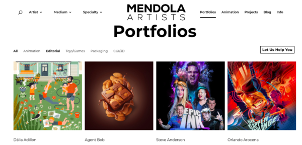Mendola New Site Portfolios