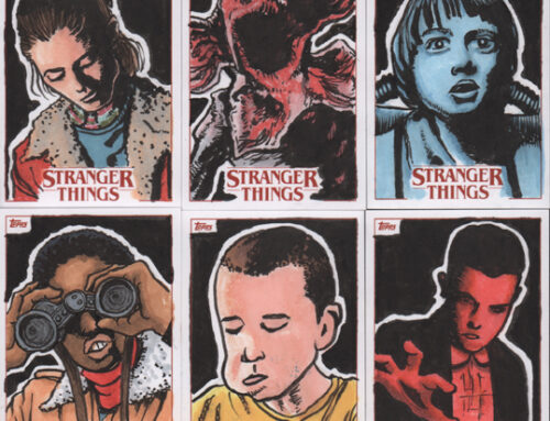 Stranger Things Artist Proof Sketch Cards