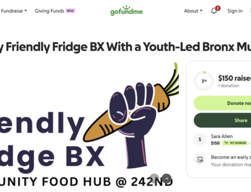 The Friendly Fridge Bx is getting a new mural!