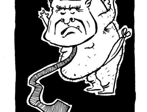 Inktober 2026 Day 6: Ogre
